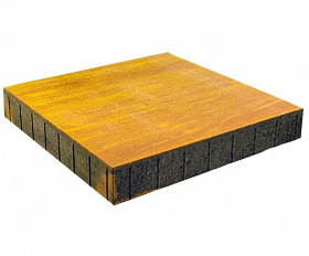 Тротуарная плита Голливуд ColorMix 1000*1000мм, цвет Каньон