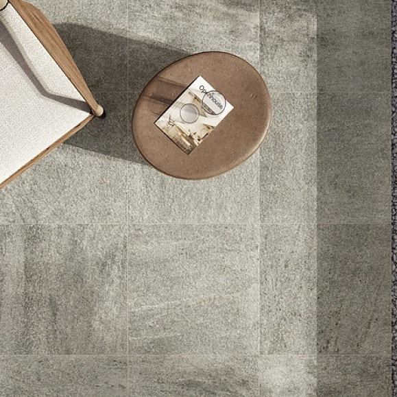 Керамогранит Italon Нордика X2 Сильвер Структурированный 60x60 см фото 2