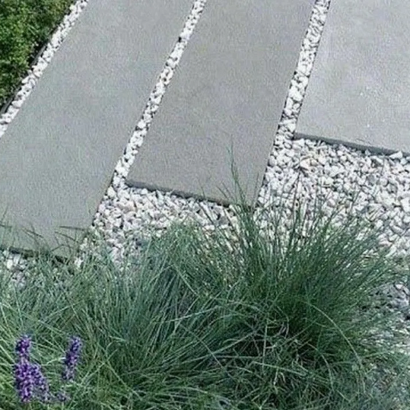 Пошаговая плита для дорожек 600х300х80 мм Серая с гранитной крошкой фото 2