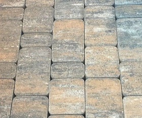 Тротуарная плитка Фабрика Готика Классика 180х120х60, 120х120х60, 120х60х60 мм Альпин