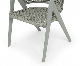 Стул Амстердам 4SIS плетеный из искусственного ротанга, цвет графит