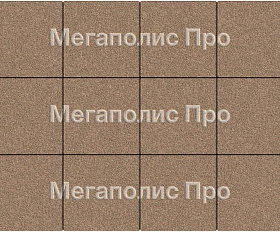 Тротуарная плитка Фабрика Готика Квадрат 300х300х60 мм Сильвер 16