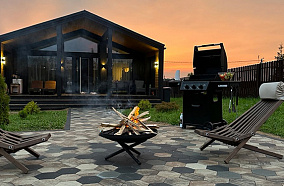 Кейс: как мы сделали патио у модульного дома и связали архитектуру с участком