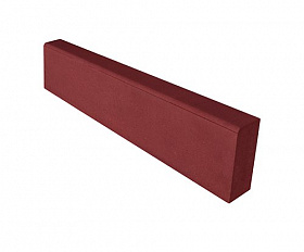 Бордюр тротуарный Artstein БР 100.20.8 П/П Красный