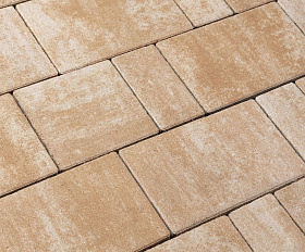 Тротуарная плитка 342 Механический завод Новый Город ColorMix 40мм Каракум