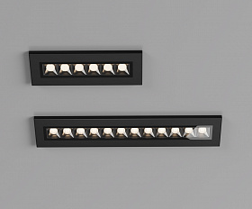 Встраиваемый светильник Ghost Maytoni O488DL-L12GF3K цвет Графит