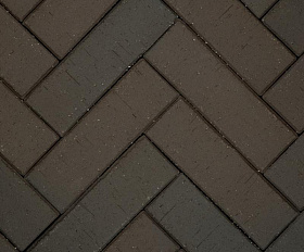 Тротуарная клинкерная брусчатка ЛСР Штутгарт Лонг 250х80х50 мм, графитовый