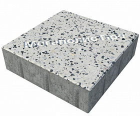 Тротуарная плитка Фабрика Готика Квадрат 300х300х60 мм Грис Парга FINERRO