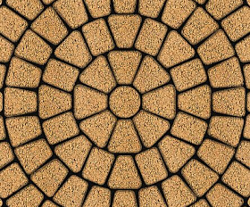 Тротуарная плитка Выбор Классико Листопад Б.2.КО.6 Гранит 60 мм Сахара