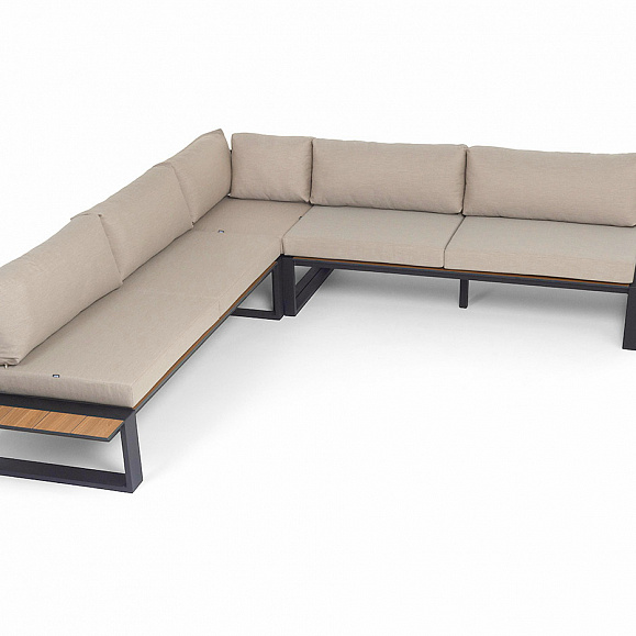 Тулон угловой модульный диван, каркас из алюминия фото 3