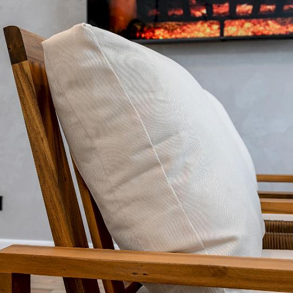 Обеденный комплект Grand Michelle с диваном Royal Family из дерева, цвет бежевый фото 8