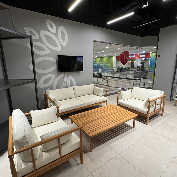 Лаунж-зона Alice Royal Family из натурального дерева фото 6