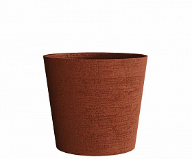 Кашпо Concretika Crater D30 H24 Erosia Coral