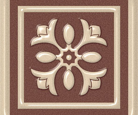 Керамогранитная плитка Estima Декоративная вставка Venezia Beige 5,8x5,8 неполированный