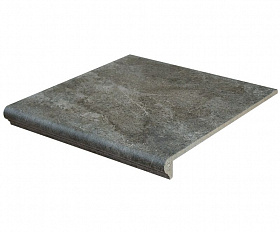 Клинкерная ступень флорентийская Interbau Abell 273 Графитово-серый, 310*320*9,5 мм R10