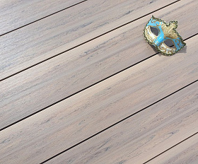 Террасная доска ПРАКТИК КОЭКСТРУЗИЯ Мультиколор 4000 или 3000х147х24 мм, цвет Венеция