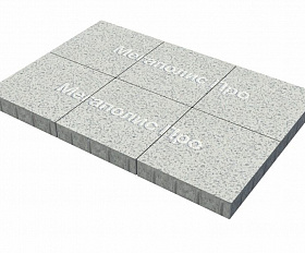 Тротуарная плитка Фабрика Готика Квадрат 400х400х100 мм Мансуровский FINERRO