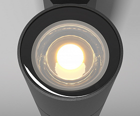 Настенный светильник (бра) Bowery Maytoni O574WL-02B цвет Черный