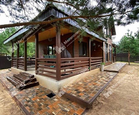 Тротуарная плитка 342 Механический завод Новый Город ColorMix 40мм Карелия