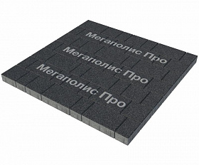 Тротуарная плитка Выбор Старый город 1Ф.6 60 мм. Стоунмикс Черный