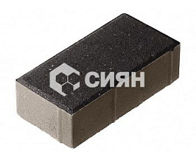 Брусчатка Сиян 240x120x60 мм Черный