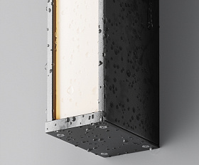 Настенный светильник (бра) Corte Maytoni O571WL-L20B3K цвет Черный