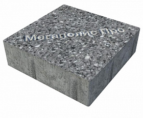 Тротуарная плитка Фабрика Готика Квадрат 200х200х60 мм Белла Уайт FINERRO