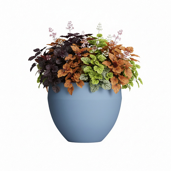 Кашпо Concretika Гира D50H43 Блю 5024 фото 6