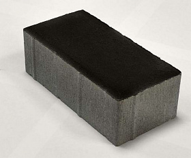 Брусчатка Лидер 40 Прямоугольник 200х100х60 мм Черный