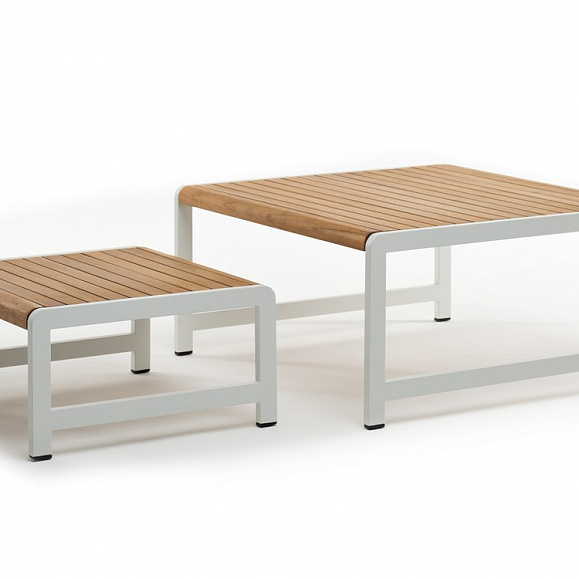 Комплект кофейных столов из алюминия MAYA белый Joygarden фото 2