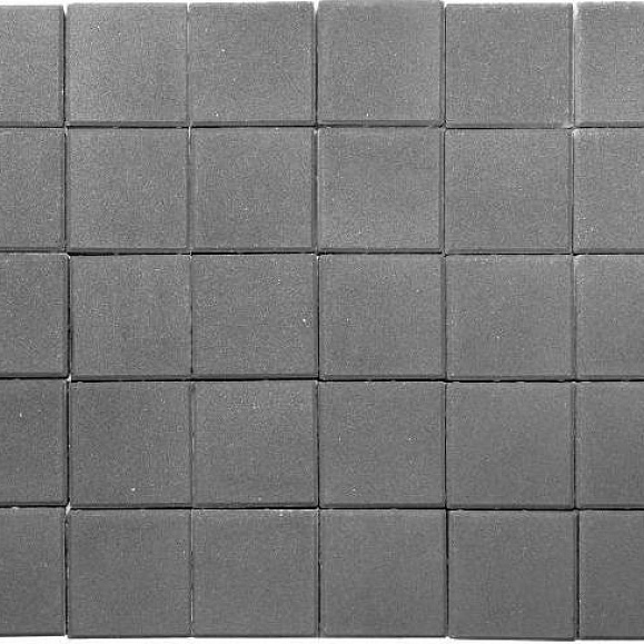 Тротуарная плитка Braer Лувр Квадрат 200х200х60 мм Серый фото 1