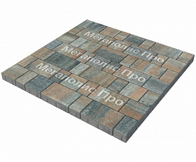 Тротуарная плитка Выбор Старый город Листопад 1Ф.6 60 мм Клен