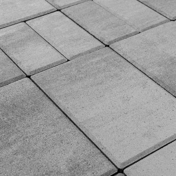 Тротуарная плитка Braer Мозаика 60 мм Туман фото 3