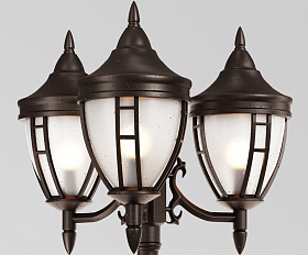 Садово-парковый светильник Rivoli Maytoni O026FL-03B цвет Черный