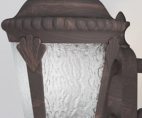 Садово-парковый светильник Goiri Maytoni O028FL-03BZ цвет Бронза Антик