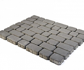 Тротуарная плитка Braer Ривьера 60 мм Серый