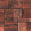 Тротуарная плитка 342 Механический завод Вилла ColorMix 80мм Вулкан