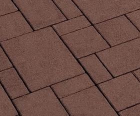 Тротуарная плитка 342 Механический завод Бавария 60мм Коричневый