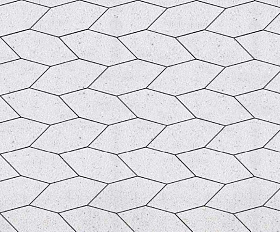 Тротуарный камень Выбор Скошенный шестиугольник Б.1.ШГ.6 60 мм Белый