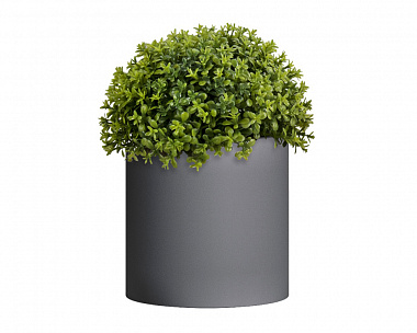 Кашпо Concretika Tube S D40H40 Marengo