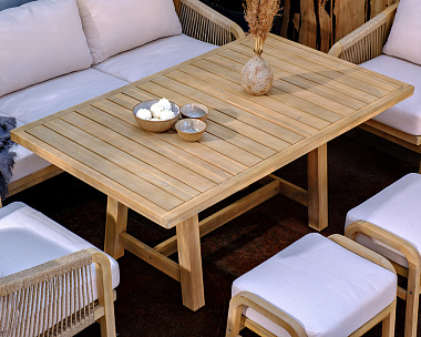Стол садовый обеденный RIMINI 150 см Joygarden