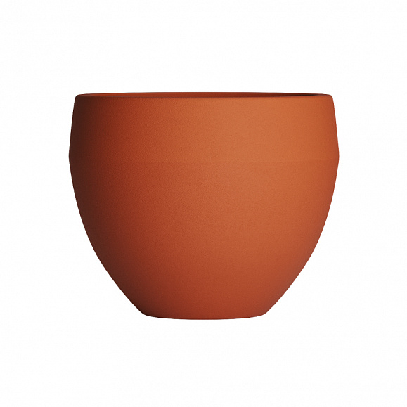 Кашпо Concretika Гира D50H43 Терракота 110 252 фото 2