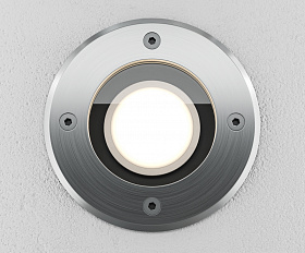 Встраиваемый светильник Tubo Maytoni O043DL-01S цвет Серебро