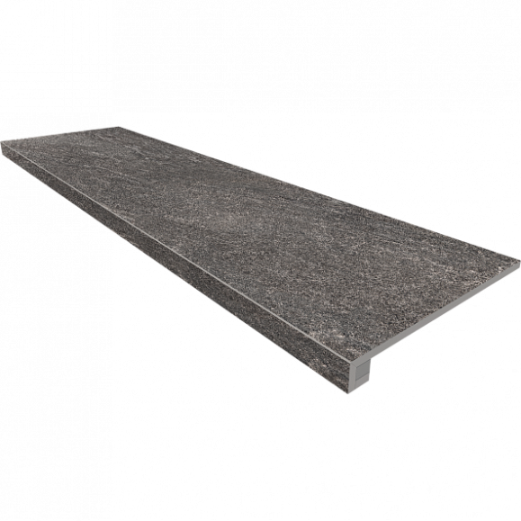 Комплект Керамогранитная ступень Estima TN02 33x120 см с бортиком + Подступенок 14,5х120 см фото 1