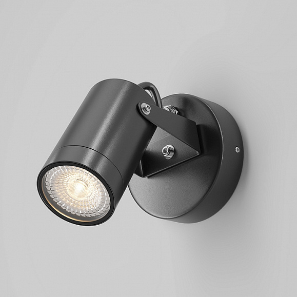 Настенный светильник (бра) Scope Maytoni O025WL-01B цвет Черный фото 1