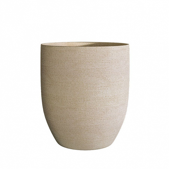 Кашпо Concretika Вейс3 D30 H32 Эрозия желтый фото 1