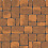 Тротуарная плитка Каменный Век Классико Модерн ColorMix 60 мм Коричнево-оранжевый