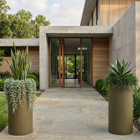 Кашпо Concretika Тюб Макси D40H60 Хакс 170 4010 фото 1