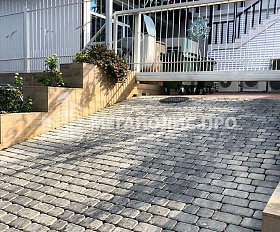 Тротуарная плитка Braer Ривьера 60 мм Туман