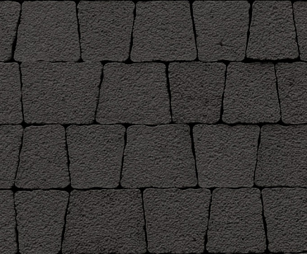 Тротуарная плитка Выбор Антик Б.3.А.6 60мм Черный
